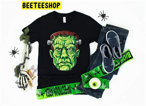 Frankenstein Halloween Frankenstein Trending Unisex Shirt Beeteeshop