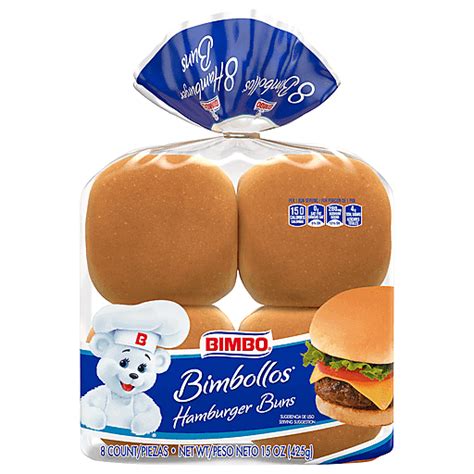 Bimbo Hamburger Buns Ea Northgate Market