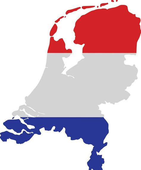 map of netherlands flag netherlands map with flag inside
