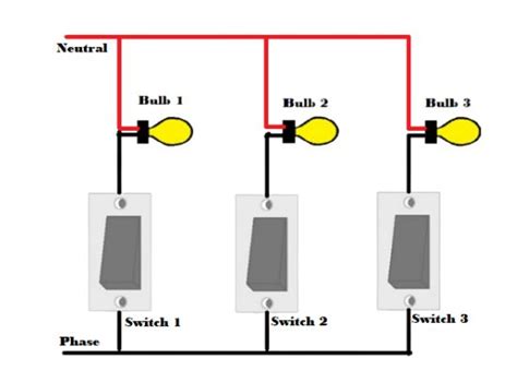 How To Wire Lights In Parallel With Switch Diagram Guide