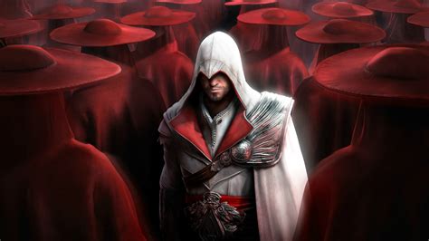 Assassins Creed Unity Digital Wallpaper Assassins Creed 2 Ezio Auditore Da Firenze Assassin