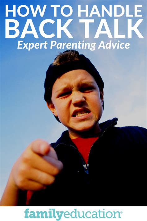 How To Handle Back Talk Disrespectful Kids Parenting Advice Parenting