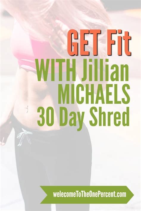Jillian Michaels 30 Day Shred ~ Levels 1 2 3