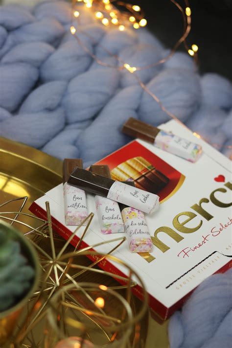 Nestlé deutschland, frankfurt am main. Valentinstag DIY für Merci Verpackung mit Merci ...