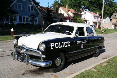 Cleveland Police 1949 Police Cars Old Police Cars Cleveland Police