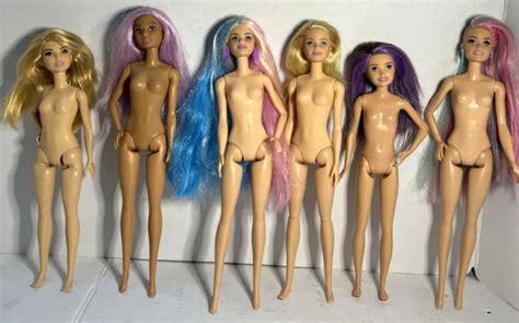 BARBIE DOLLS MATTEL Loose Unique Nude Model Muse LOT OF 6 For OOAK Or