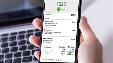 Five Benefits Of Mobile Invoices How To Get Paid On The Go Quickbooks