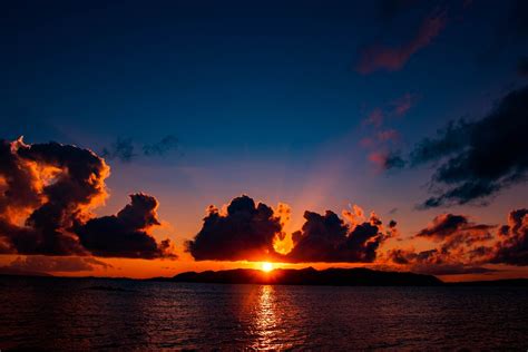 海 夕焼け 日没 Pixabayの無料写真