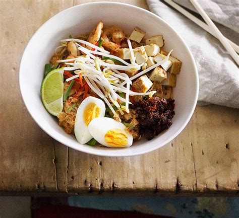 Thai-style noodles Mee Siam | Gourmet Traveller