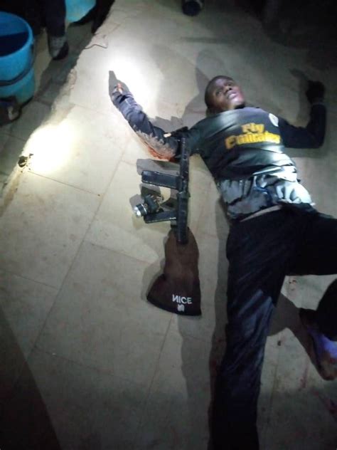 Police Kill Suspected Armed Robber In Katsina Graphic Photo Crime Nigeria