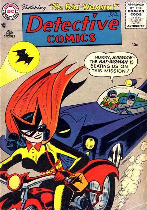 Detective Comics 233 1956 The First Appearance Of Kathy Kane
