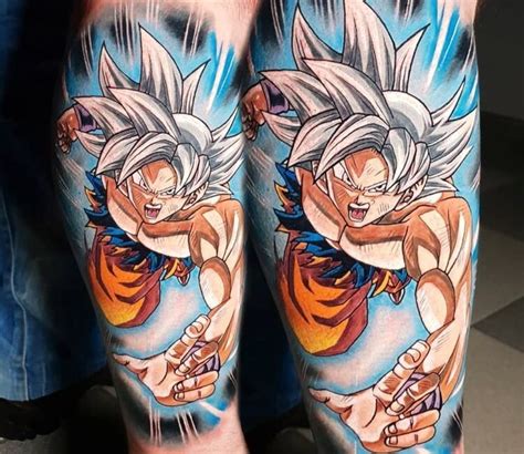 Goku Tattoo By Marek Hali Goku Hali Marek Tattoo