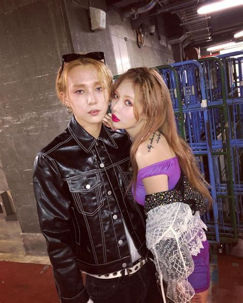 Hyuna And Hyojong Edawn Hyuna And Edawn Edawn And Hyuna Kpop Couples