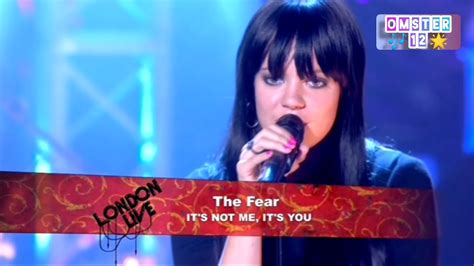 Lily Allen The Fear Remastered Live London Hd Youtube