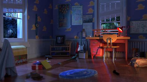 artstation andy s room toy story