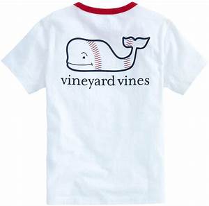 White Caps Boys T Shirts Cotton Mix Vineyard Vines Whale Comfort