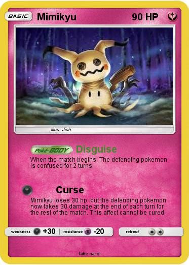 Pokémon Mimikyu 131 131 Disguise My Pokemon Card
