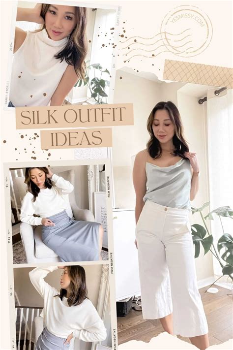 Silk Outfit Ideas How To Wear Silk In Rn Yesmissy