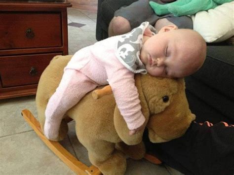 25 Amusing Photos Of Kids Sleeping In The Funniest Places Bouncy Mustard