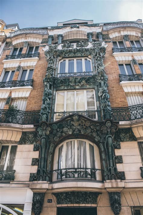 Lincroyable Immeuble Art Nouveau De La Rue Dabbeville Paris Zigzag