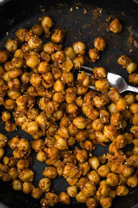 A Perfect Component To Have On Hand These Spiced Chickpeas Are Ready In 20 And Are The Perfect
