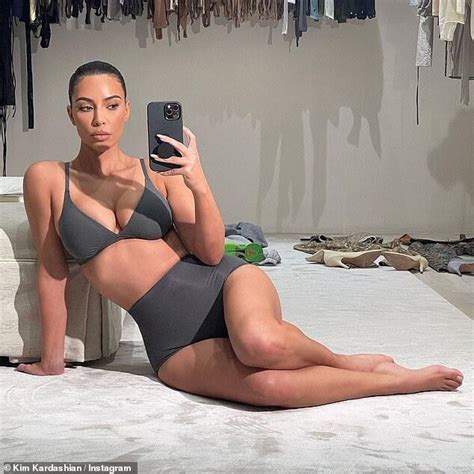 Kim Kardashian Showcases Her Ample Bust Cross News