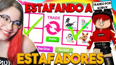 Estafo A Un Estafador En Adopt Me No CreerÁs Lo Que Hice En