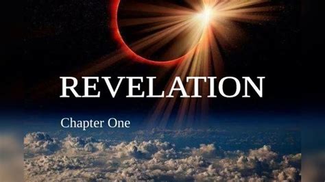 The Revelation Of Jesus Christ Revelation 1 The Book Of Revelation