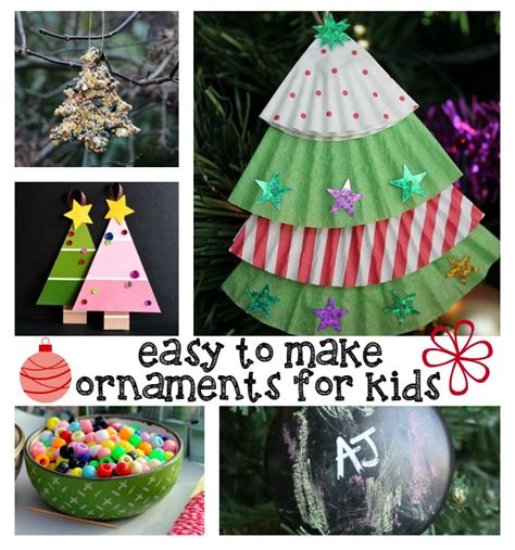 Easy Homemade Christmas Ornaments For Kids