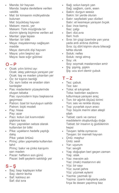 EŞ SESLİ(SESTEŞ) KELİMELER....CANNUR HAZNEDAR | Evde eğitim, Öğrenme