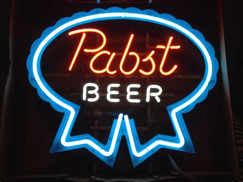 Pabst Beer Neon Sign For Sale In Milford New Jersery