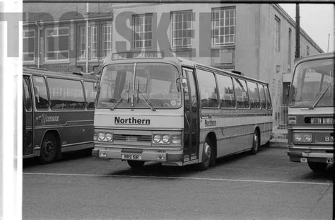 35mm Black And White Negative Northern Leyland Leopard 51 Rrs51r At