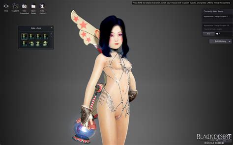 Black Desert Online Nude Body Costume Mods For Meta Injector By Suzu
