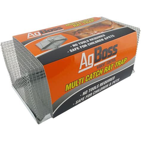 Agboss Live Multi Catch Rat Trap Large 300110 The Grit