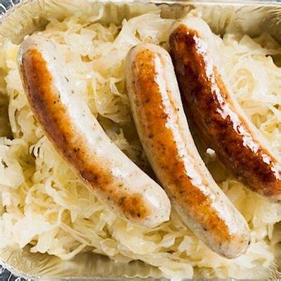 sausage sauerkraut  pepper bake chatelaine