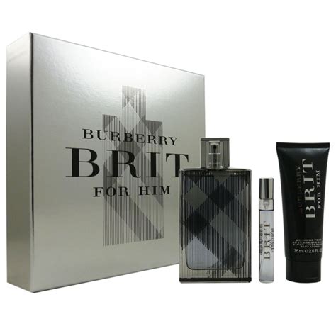 Burberry Brit For Men Set 100ml Edt And 75ml Edt And 75ml Asb Bei Riemax