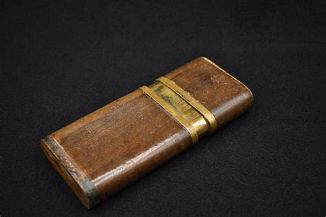 19th Century Wood Cigar Box