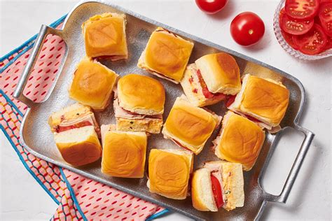 Pimento Cheese Turkey And Campari Sliders Sunset Grown All Rights