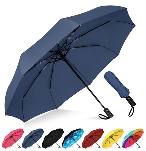 Rain Mate Compact Travel Umbrella Windproof Offer