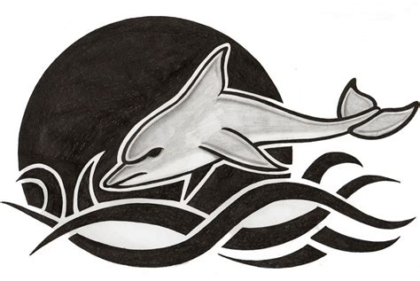 Tribal Dolphin 003 By Ally Man On Deviantart