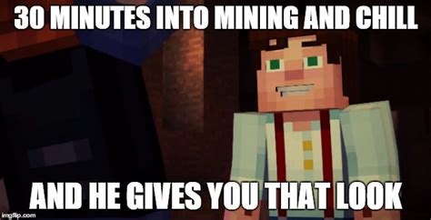 Minecraft Story Mode Meme And Fun Thread Mobile Warning — Telltale