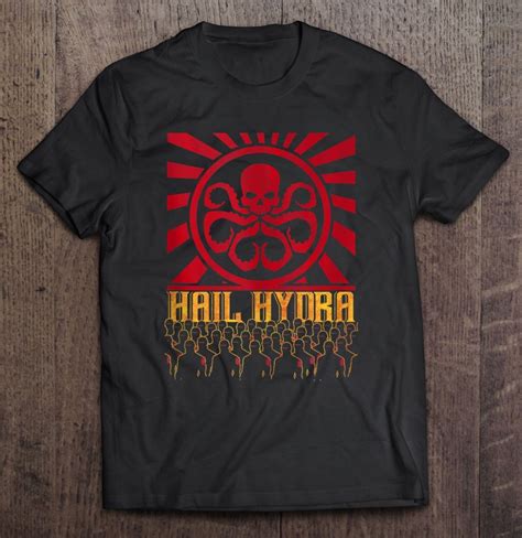 Marvel Hail Hydra Propaganda Rally Logo Poster