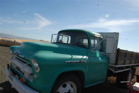 02' ihc truck runs and looks great w/02' jaylor 2875 feed mixer newer augers, new liner on sides and floor, new driveshaft and idlershaft and bearings, new metal chain guards, new rebuild on one o. 1956 Chevy 6400 Dump / Grain Truck for sale in Adrian ...