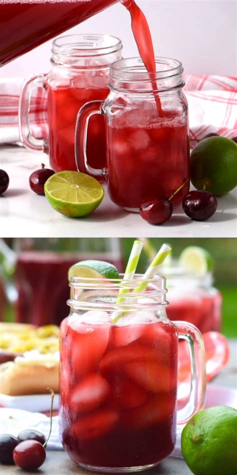 From the kitchen of one perfect bite.there is in cyberspace a remarkable site called cooking for engineers. This Cherry Limeade is the perfect kid friendly summer ...