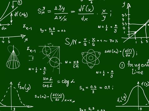 Fórmula Física Desenhada à Mão Ciência Conhecimento Educação Química E