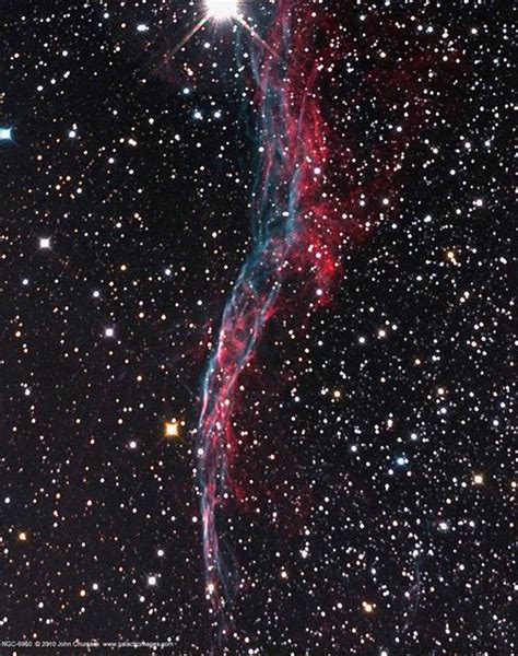 Extreme Close Up Of Ngc6960 The Witch Broom Nebula Complex Or