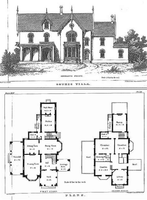 Gothic Villa Design Forty Fifth By Sloan Architectural Floor Plans