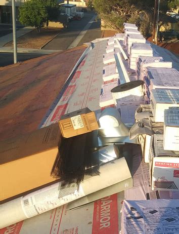 Over 855 members and growing. Santee roofing installation installing the underlayment ...