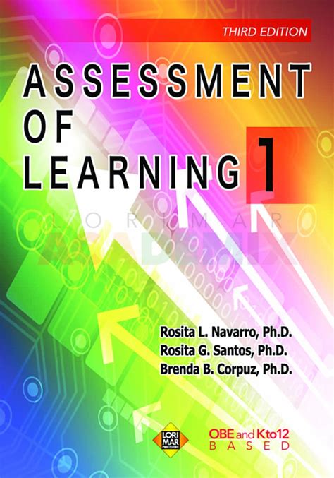 Assessment Of Learning 1 3rd Edition Lorimar Academix
