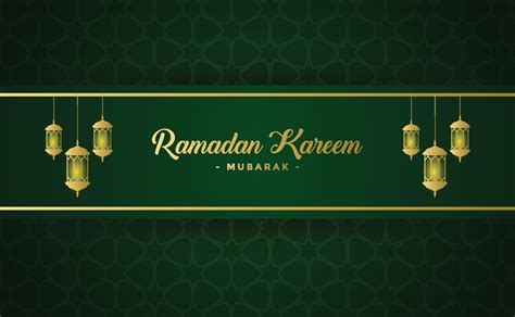 Modelo De Plano De Fundo Do Banner Ramadan Kareem 2223175 Vetor No Vecteezy